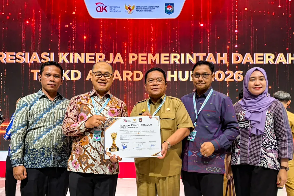 Pematangsiantar Raih Nominasi TPAKD Award 2026 Wilayah Sumatera
