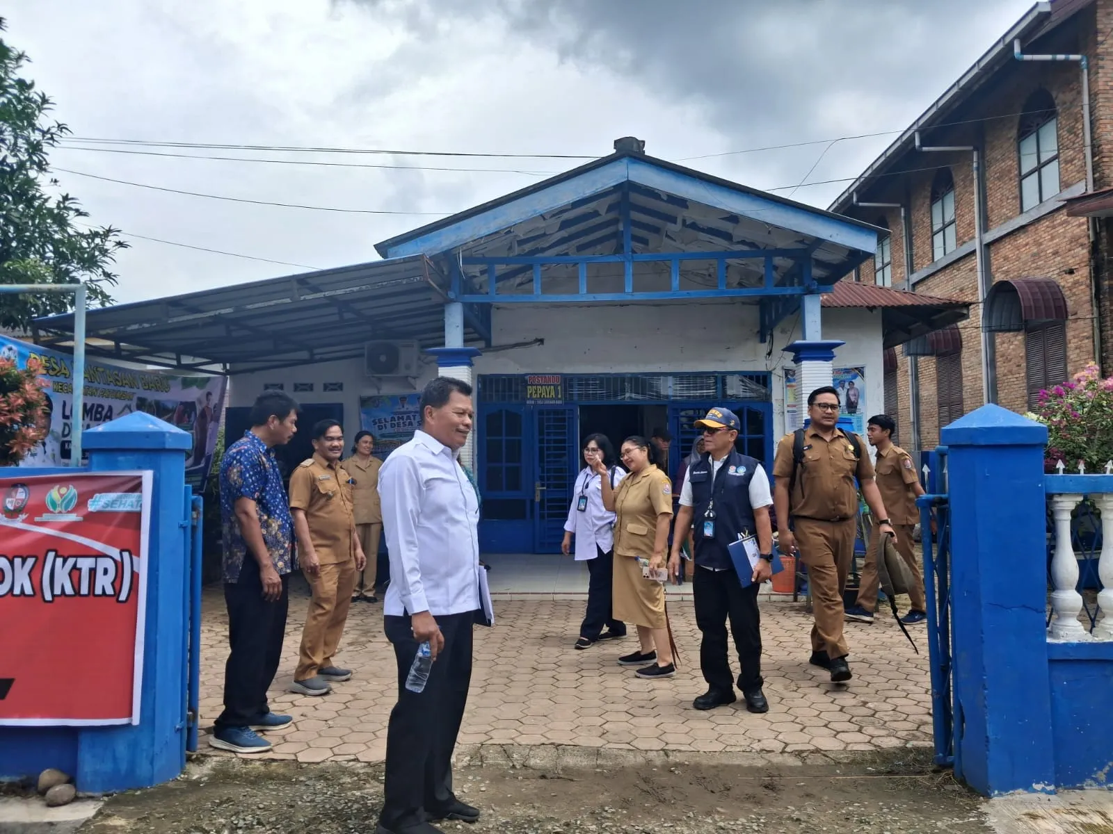 Forum Kabupaten Sehat Lakukan Penilaian Lomba Desa Sehat Kabupaten Deliserdang