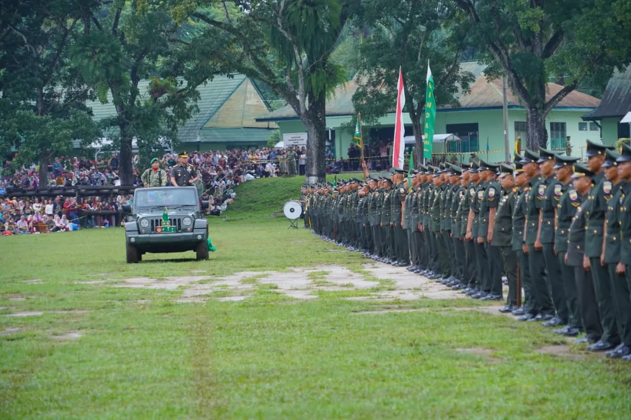 Pangdam I/BB Lantik Bintara Remaja TNI AD, Tekankan Disiplin dan Pengabdian