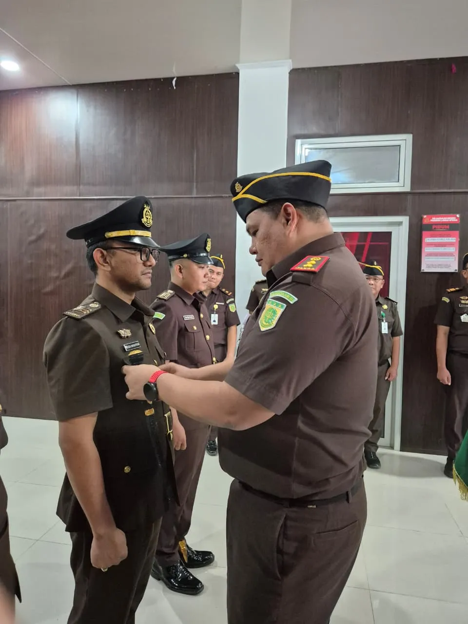 Reza Surya Mardhika Dilantik Jadi Kasi PAPBB Kejari Paluta
