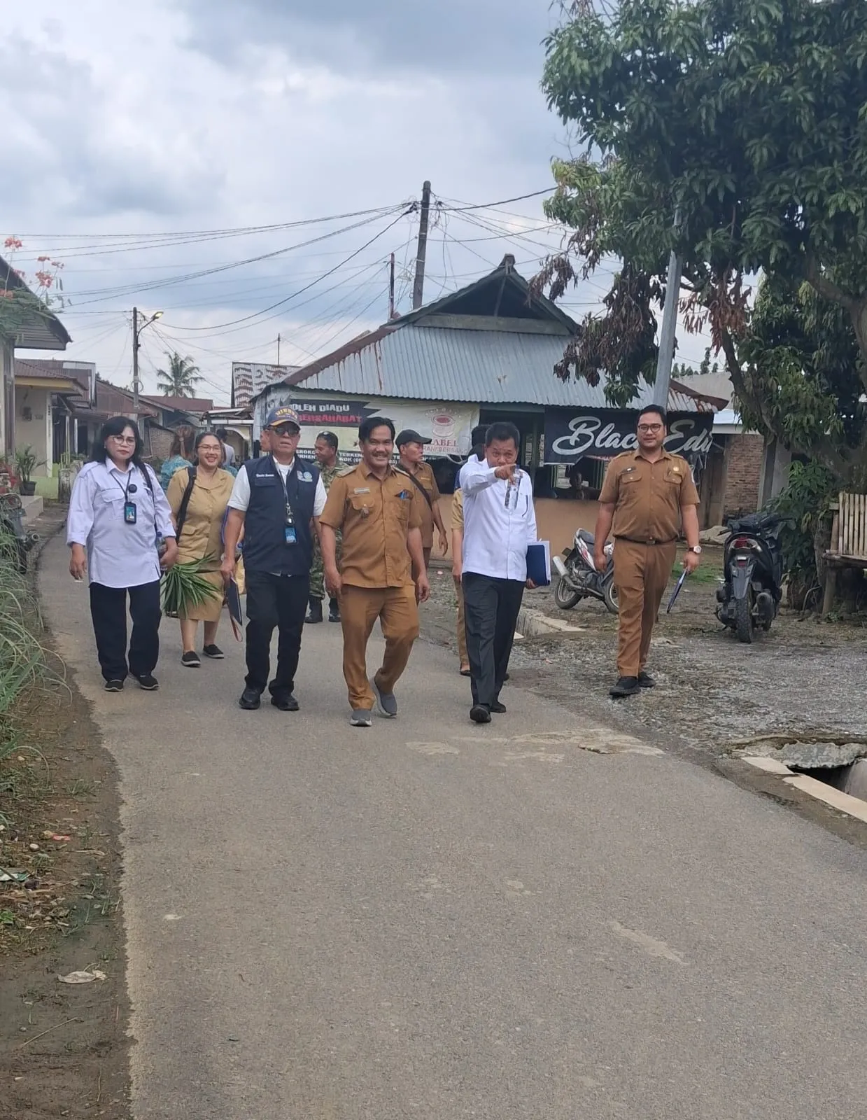 Forum Kabupaten Sehat Lakukan Penilaian Lomba Desa Sehat Kabupaten Deliserdang