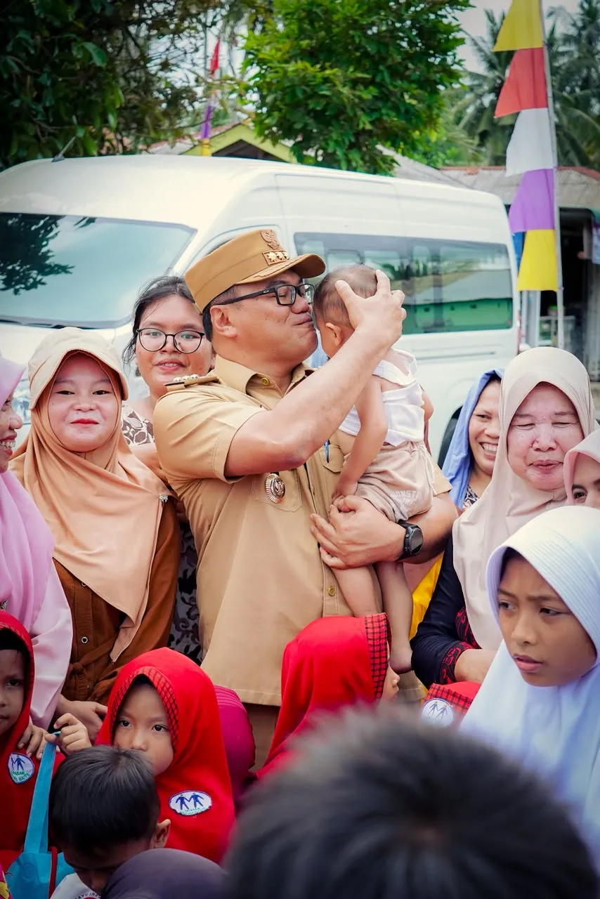 Zakat ASN melalui Baznas Bangun Rumah Layak Huni di Hamparan Perak
