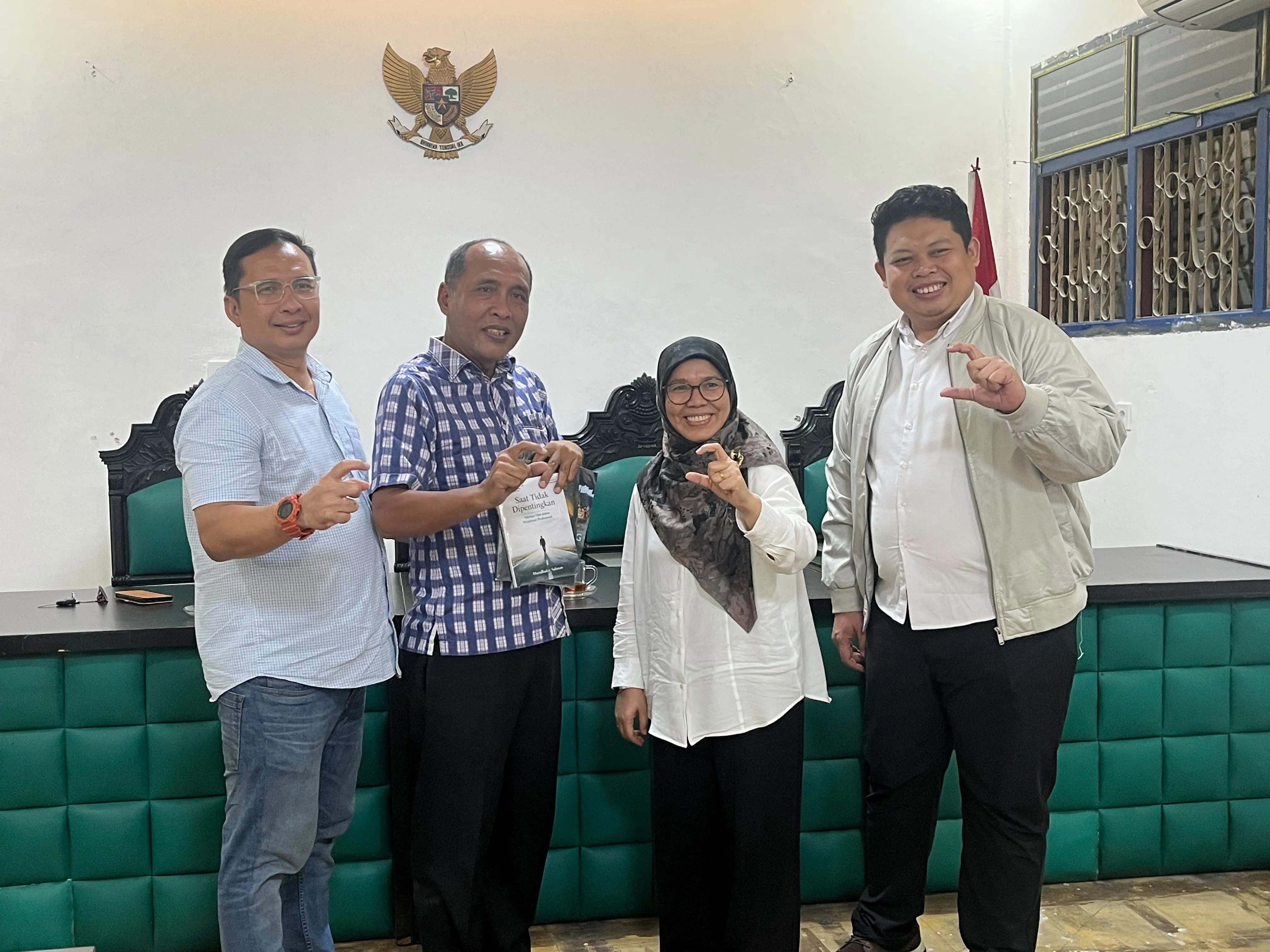 Komisi Informasi Terima Kunjungan PPID Pelaksana PLN UID Sumut