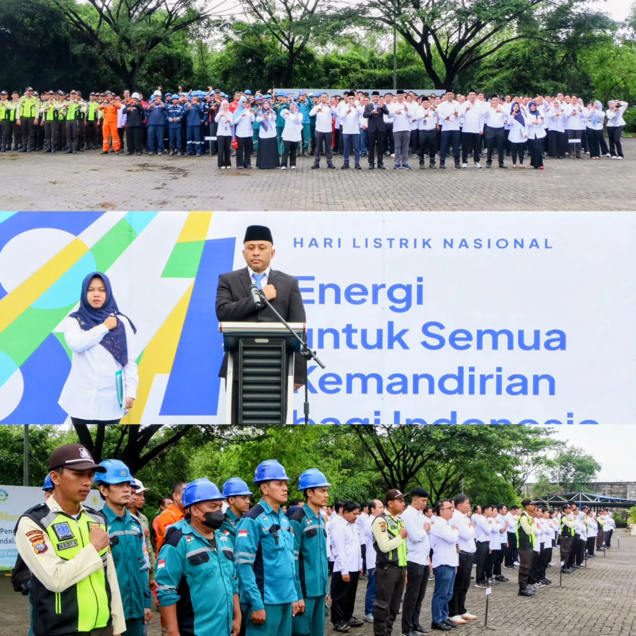 Spirit 81 Tahun Mengalirkan Energi untuk Negeri, PLN Indonesia Power UBP Pangkalansusu Gelar Upacara HLN