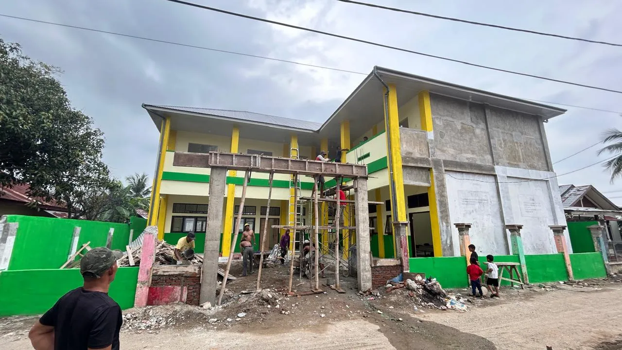Dari Tenda Darurat ke Gedung Dua Lantai, TK IKSM Pidie Jaya Bangkit Pascabanjir