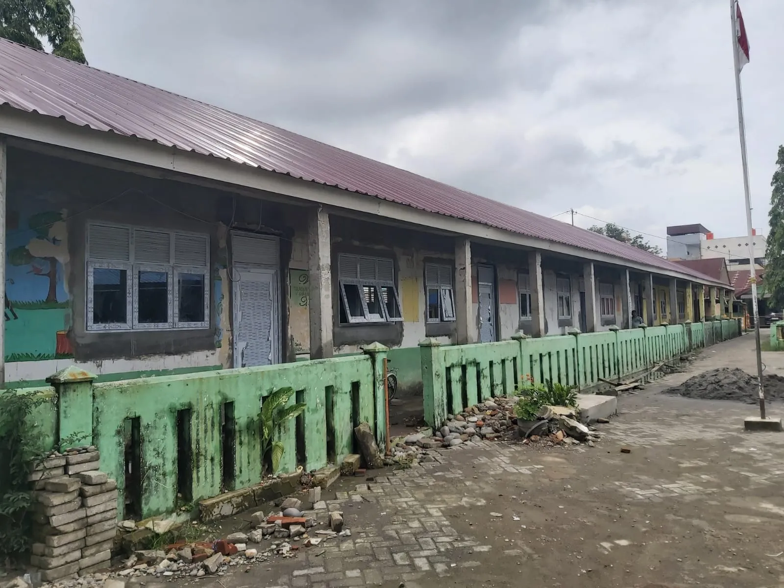 Pascabanjir, SDN 050751 P. Brandan Rehabilitasi Lingkungan Belajar