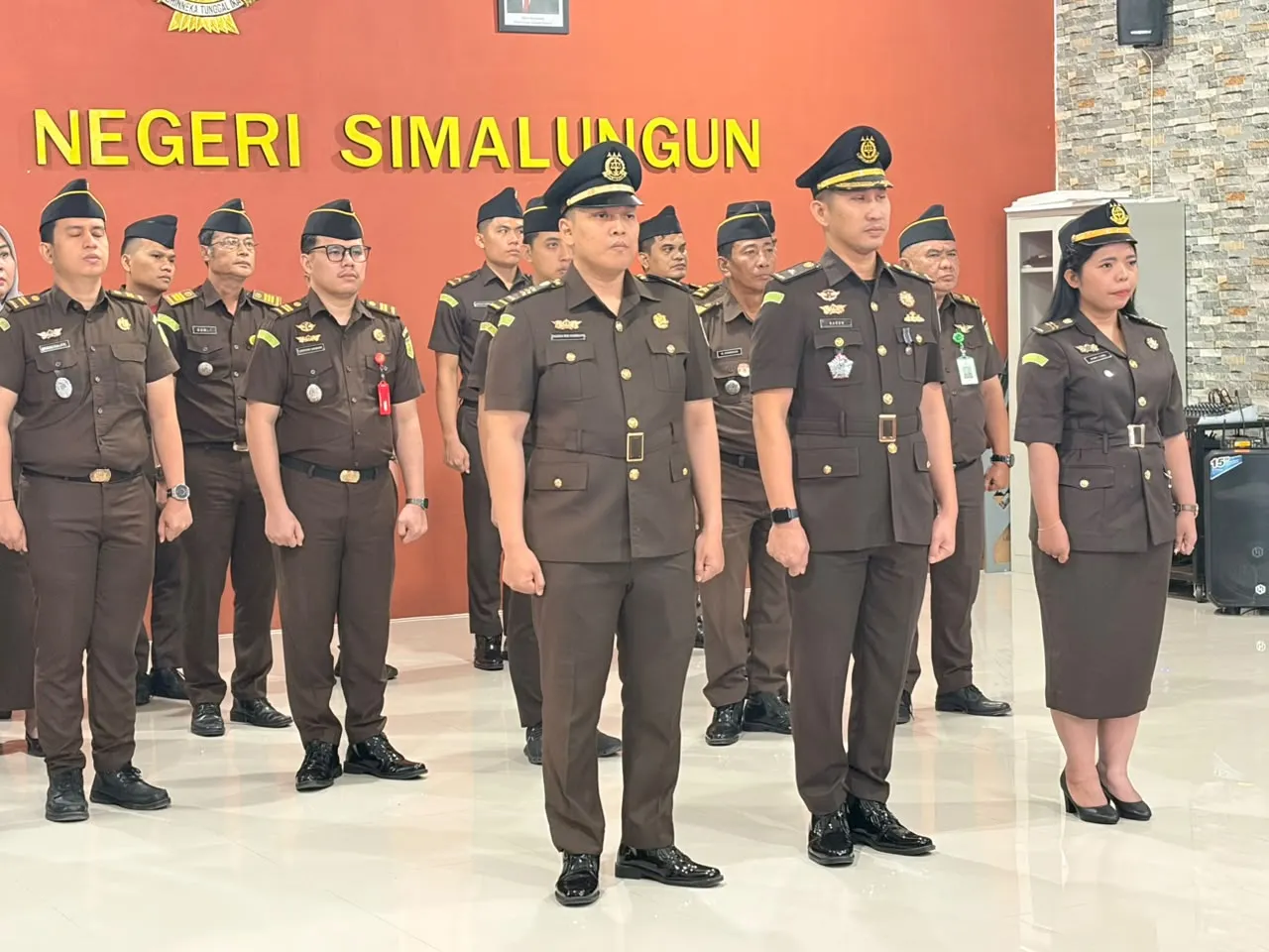 Fauzan Irgi Hasibuan Dilantik Jadi Kasubagbin Kejari Simalungun