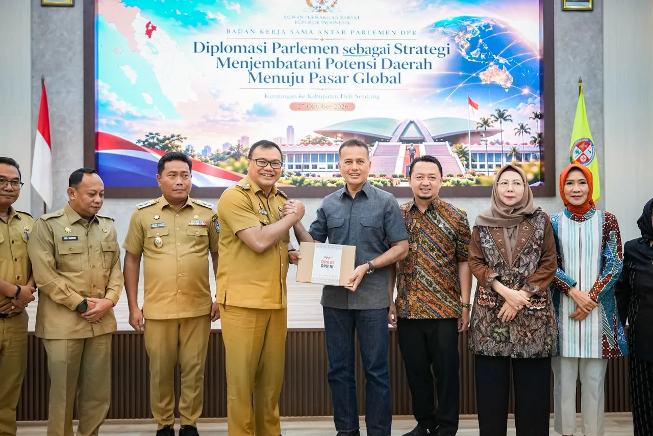 BKSAP DPR-RI Nilai Sapu Lidi Deliserdang Menjadi Instrumen Diplomasi Ekonomi