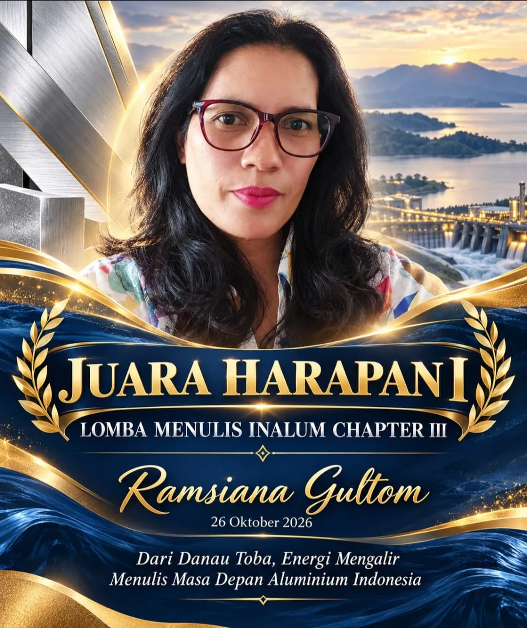 Wartawan Waspada.id Raih Juara Harapan 1 IN-Journal INALUM
