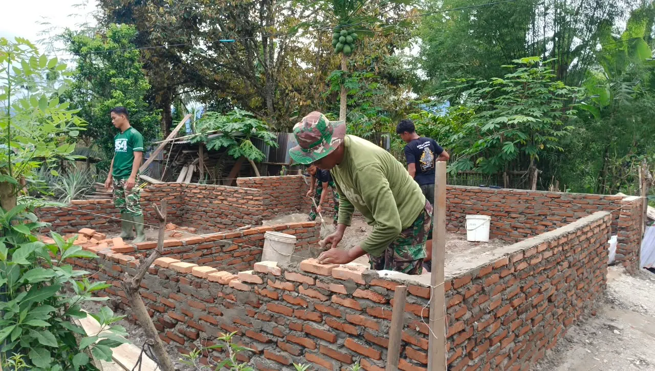 Air Bersih Mengalir, Rumah Layak Berdiri: Gotong Royong TNI dan Warga Warnai TMMD ke-130 di Aceh Tenggara