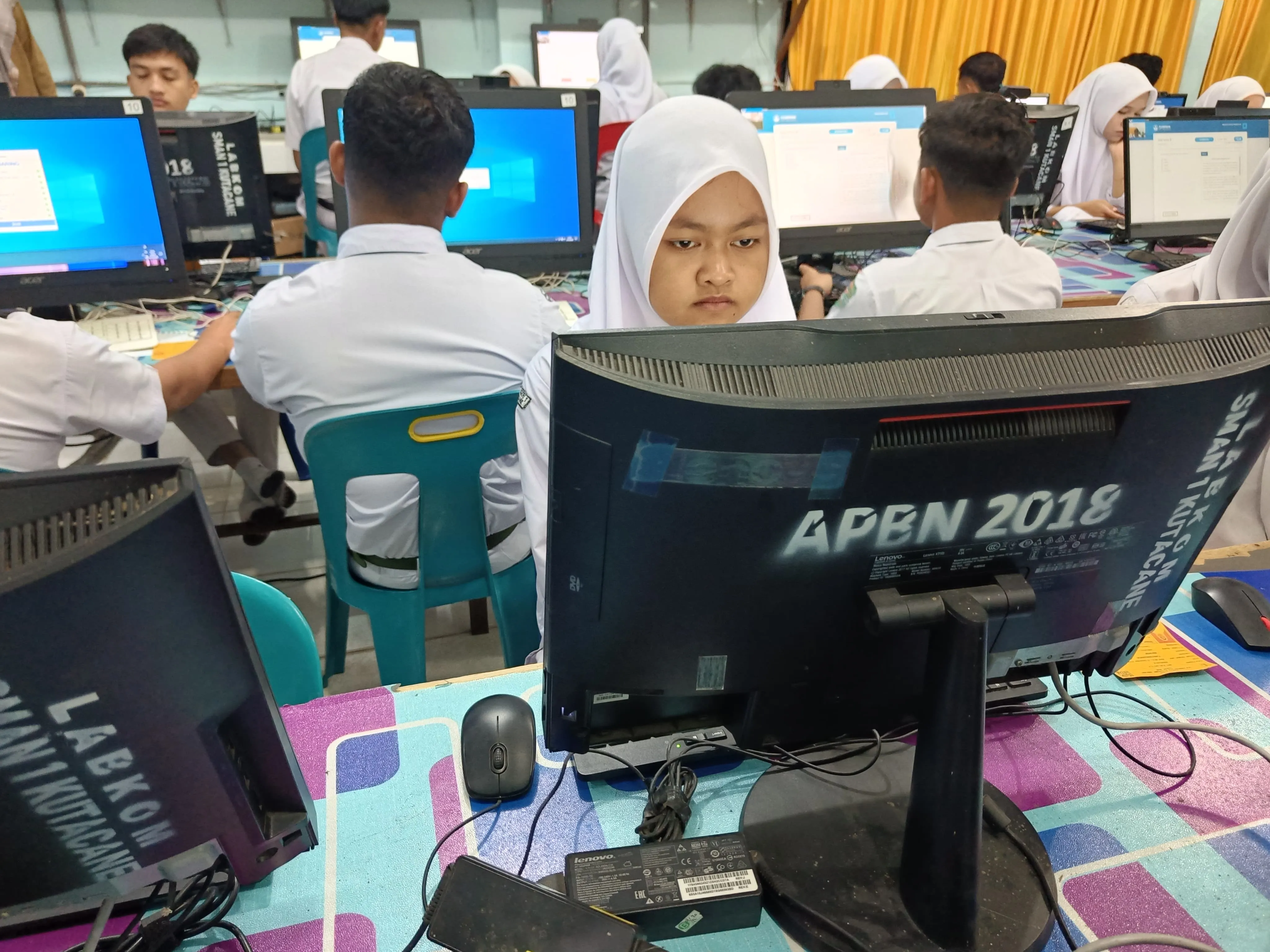 Ratusan Siswa Tingkat SMA di Agara Ikuti TKA