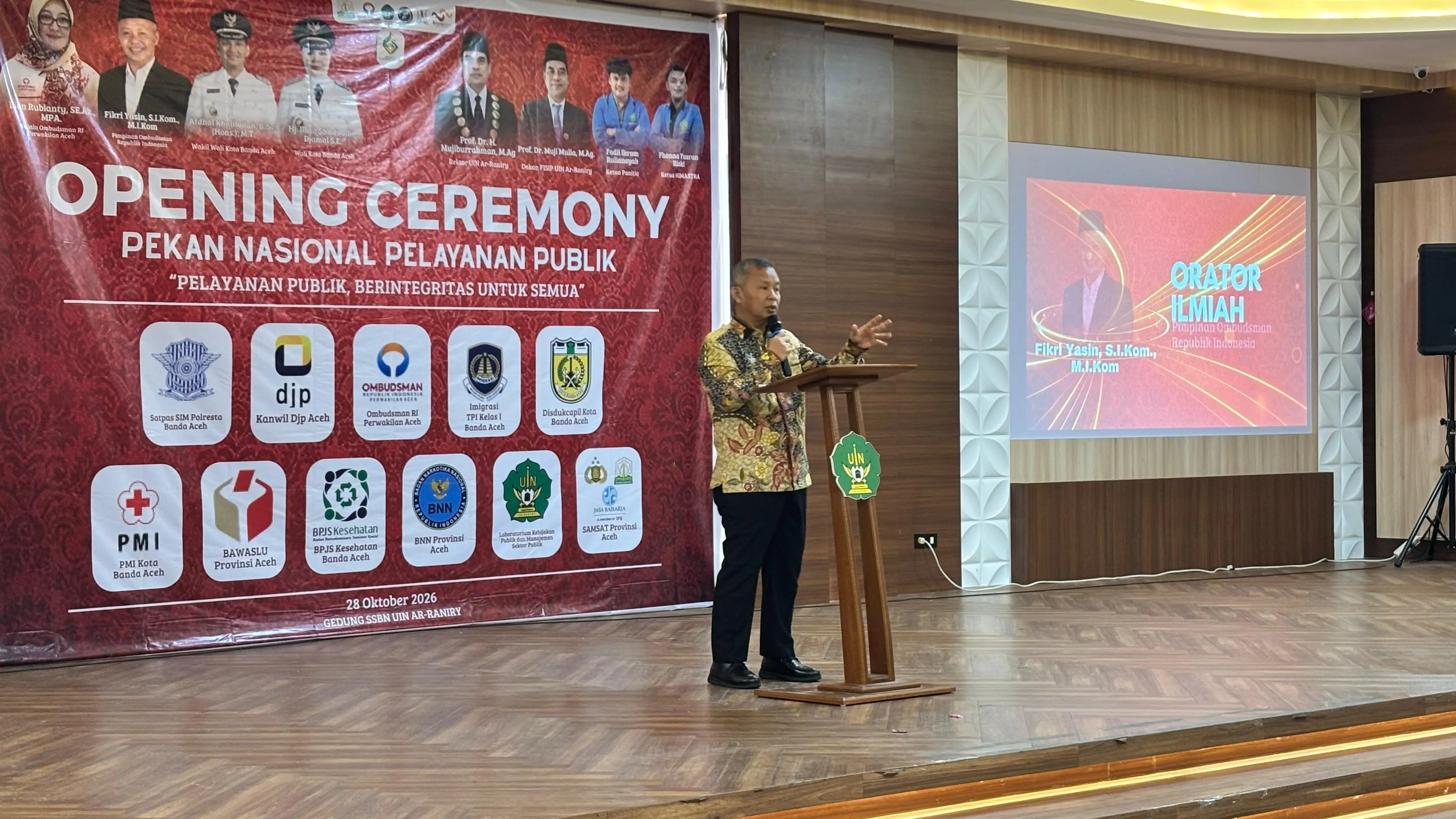 Ombudsman Ajak Mahasiswa UIN Ar-Raniry Aktif Awasi Pelayanan Publik