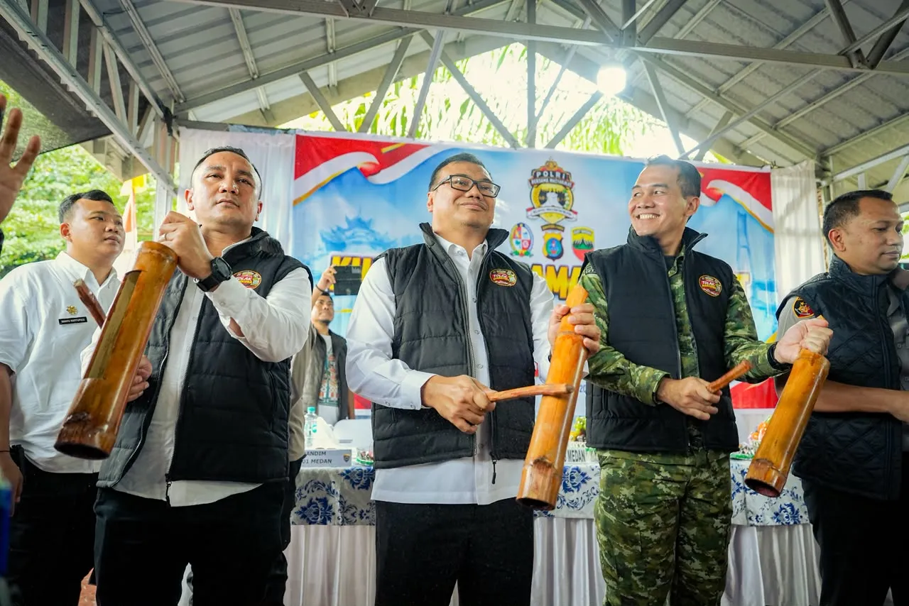 Pemkab Deliserdang, Polrestabes Medan, dan TNI Bersama Warga Jermal Deklarasikan Tolak Narkoba