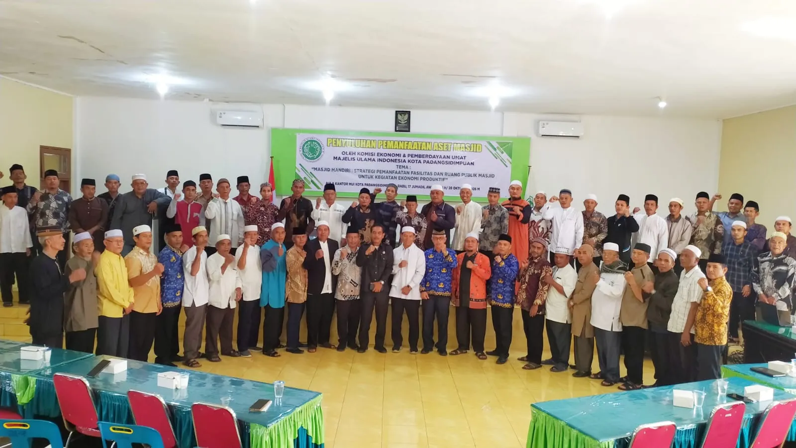 MUI P. Sidimpuan Edukasi BKM dan Alim Ulama Kelola Aset Masjid Jadi Ekonomi Produktif
