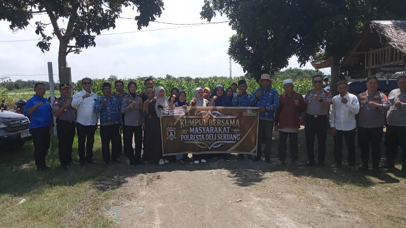 Polresta Deliserdang Ajak Masyarakat Pantai Labu Berantas Narkoba