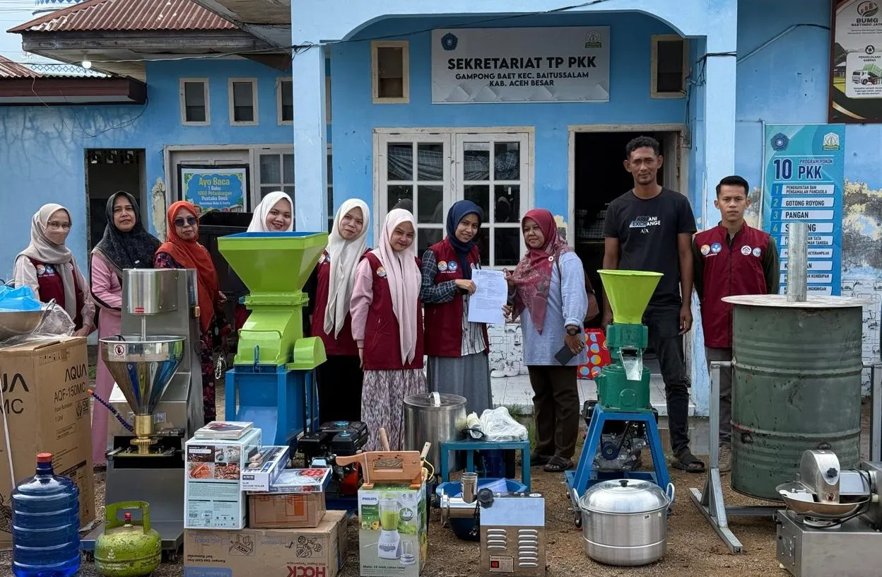 UBBG dan Unimed Sulap Limbah Tiram di Aceh Besar Jadi Peluang Usaha Baru