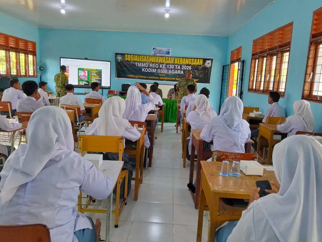 TMMD Hadirkan Air Mengalir, Semangat Kebangsaan dan Kebersamaan di Lawe Bulan