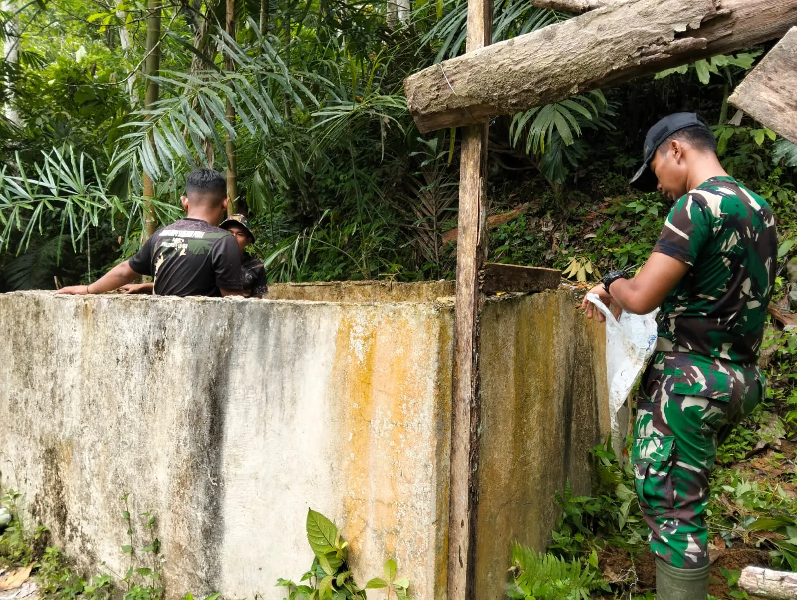 TMMD Hadirkan Air Mengalir, Semangat Kebangsaan dan Kebersamaan di Lawe Bulan