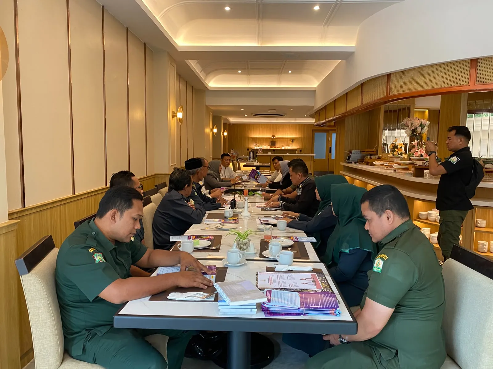 Satpol PP WH-Portola Arabia Hotel Group Sosialisasikan Qanun Syariah