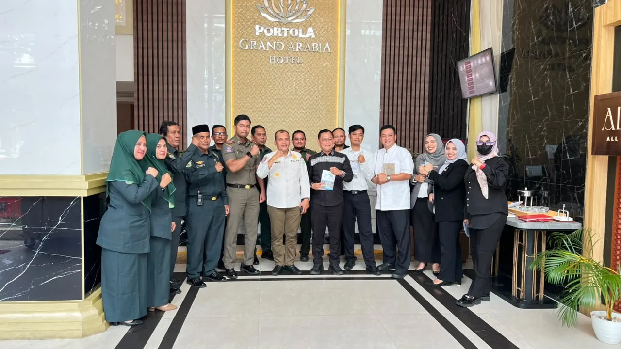 Satpol PP WH-Portola Arabia Hotel Group Sosialisasikan Qanun Syariah