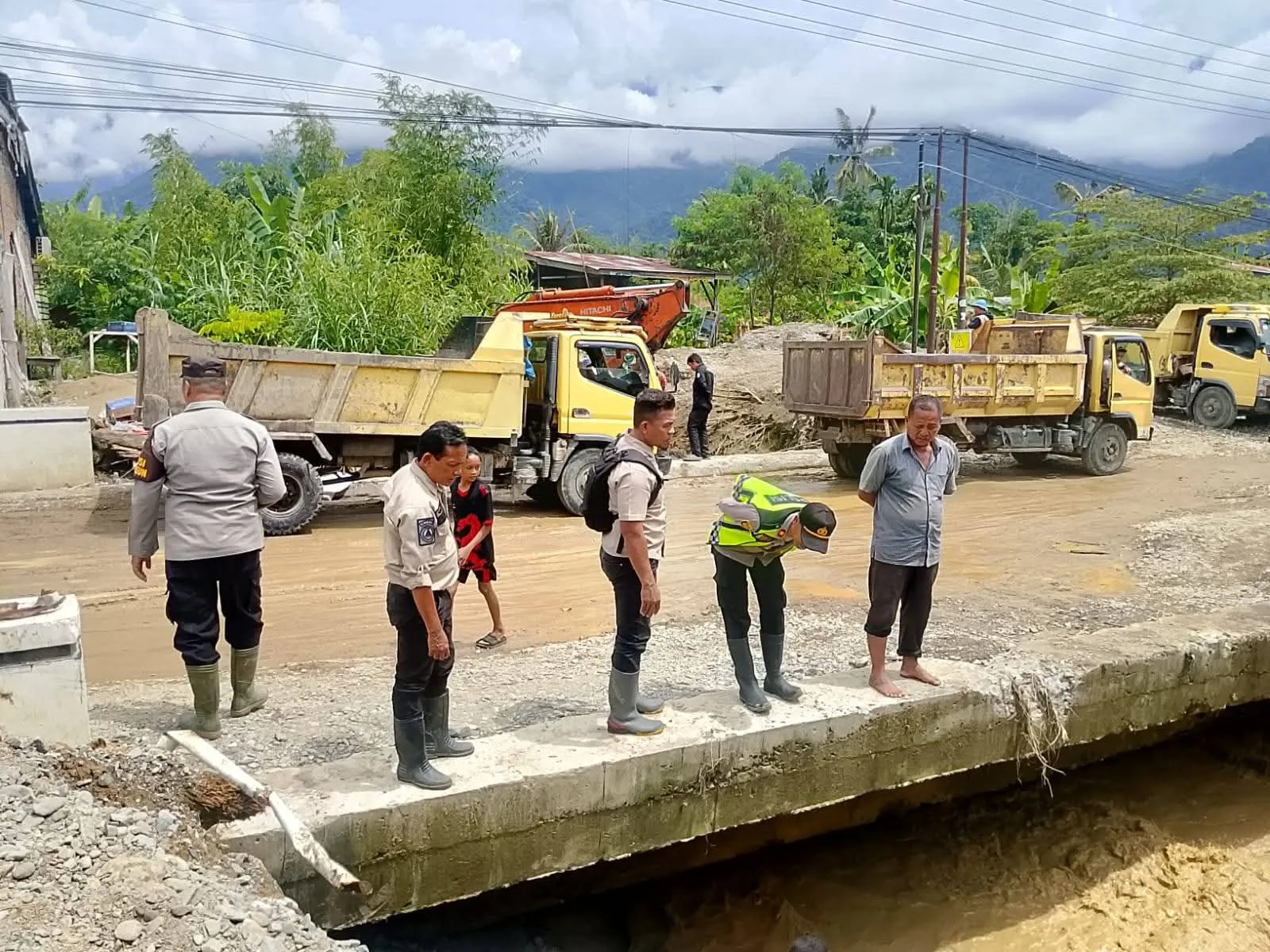 Duka Banjir Agara: 532 KK Terdampak, Tanggul Jebol dan Jembatan Amblas