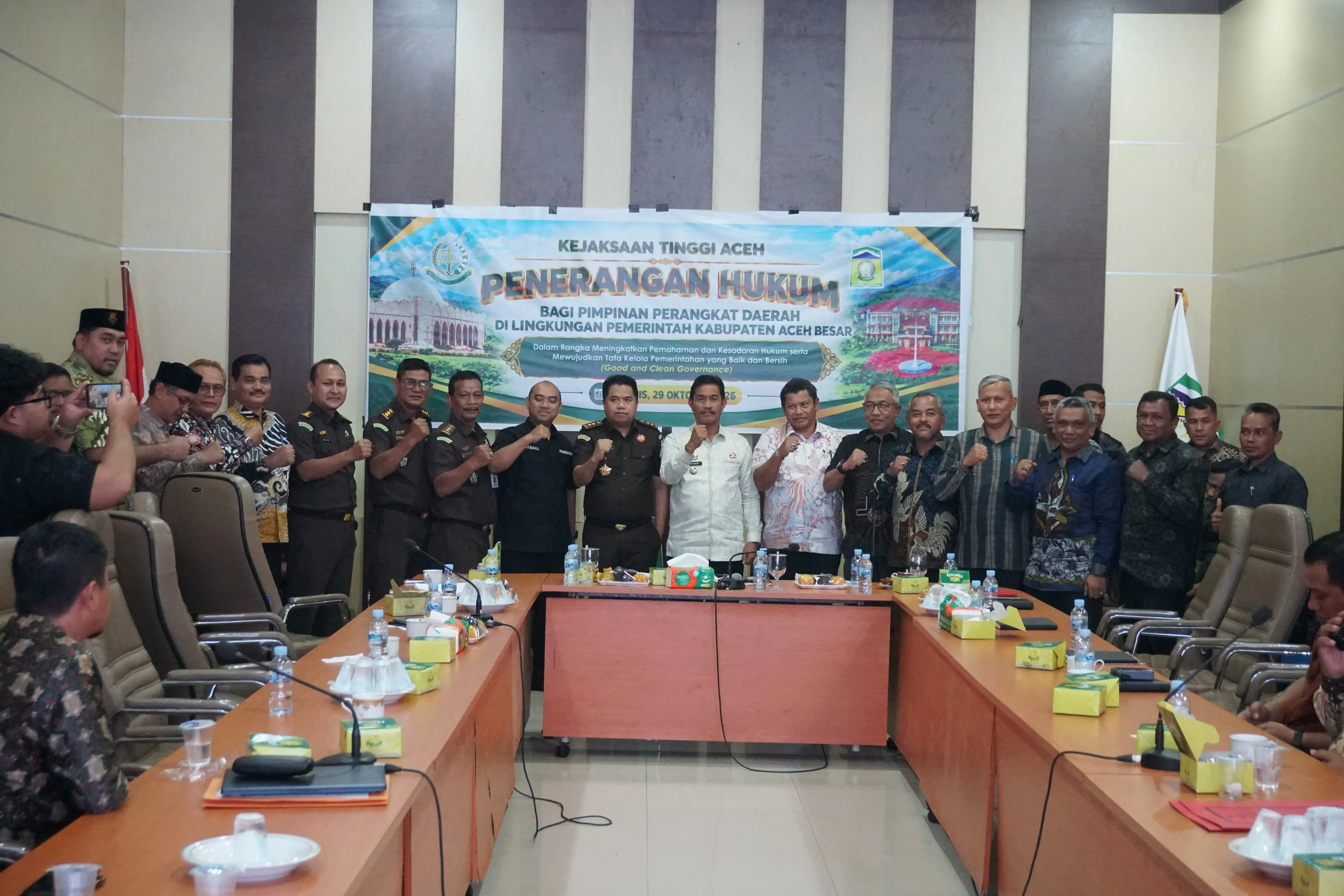 Wabup Syukri Apresiasi Penerangan Hukum Kejati Aceh bagi Pejabat Aceh Besar