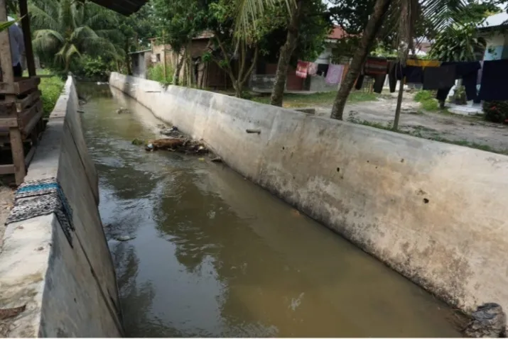 TKD Tambahan Biayai TPT Sugiharjo Rampung, 400 Rumah Tak Lagi Terancam Banjir