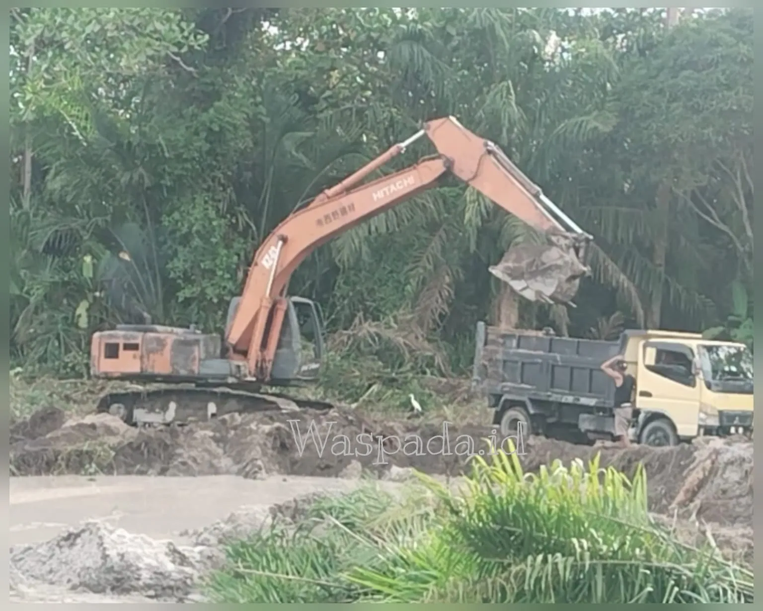 Tanah Galian Diduga Dijual untuk Timbun Perumahan di Sergai