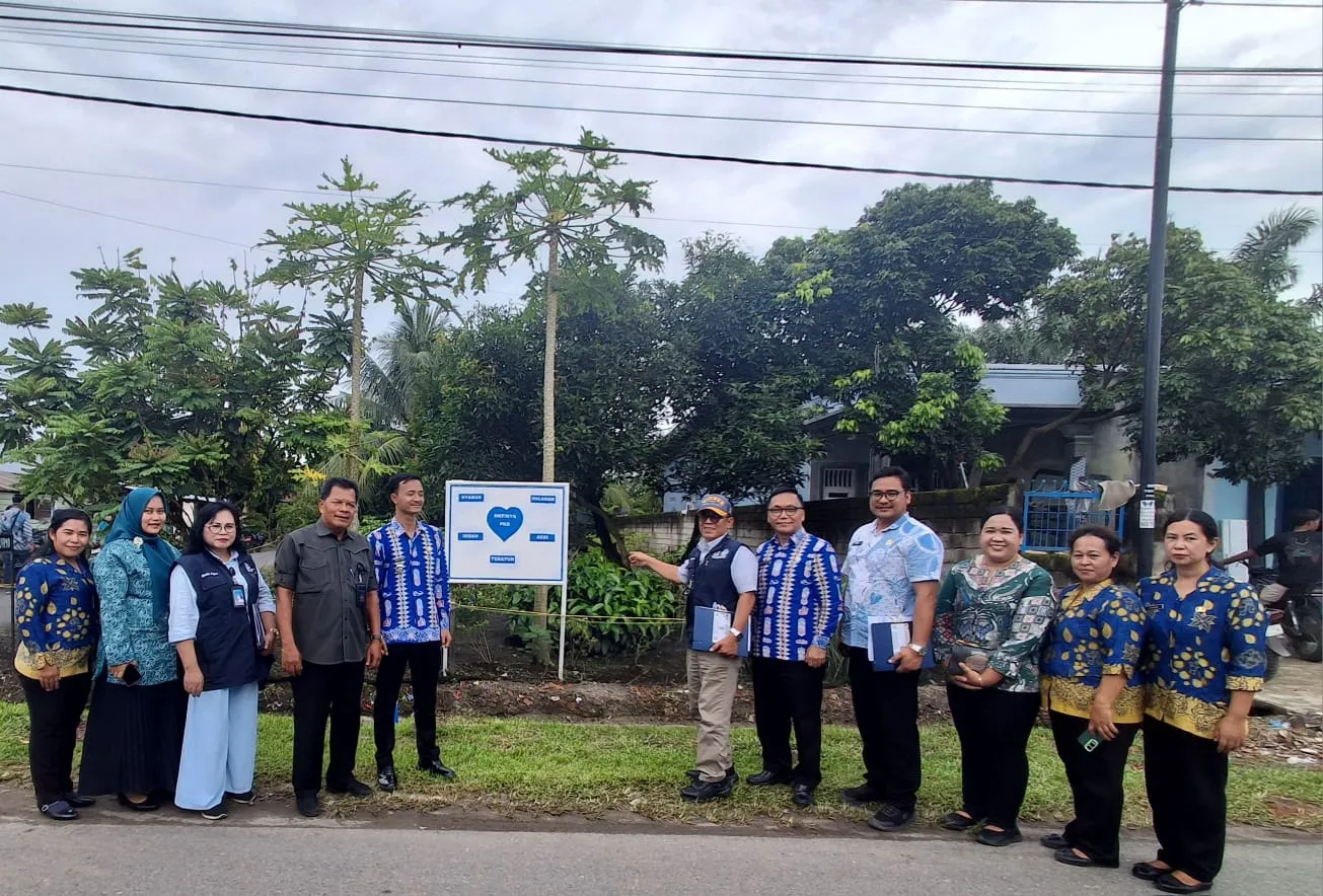 Lingkungan Bersih dan Terta Rapi, Desa Suka Raya Curi Perhatian Dewan Juri Desa Sehat Deliserdang