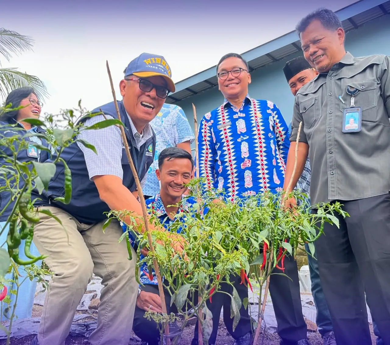 Lingkungan Bersih dan Terta Rapi, Desa Suka Raya Curi Perhatian Dewan Juri Desa Sehat Deliserdang