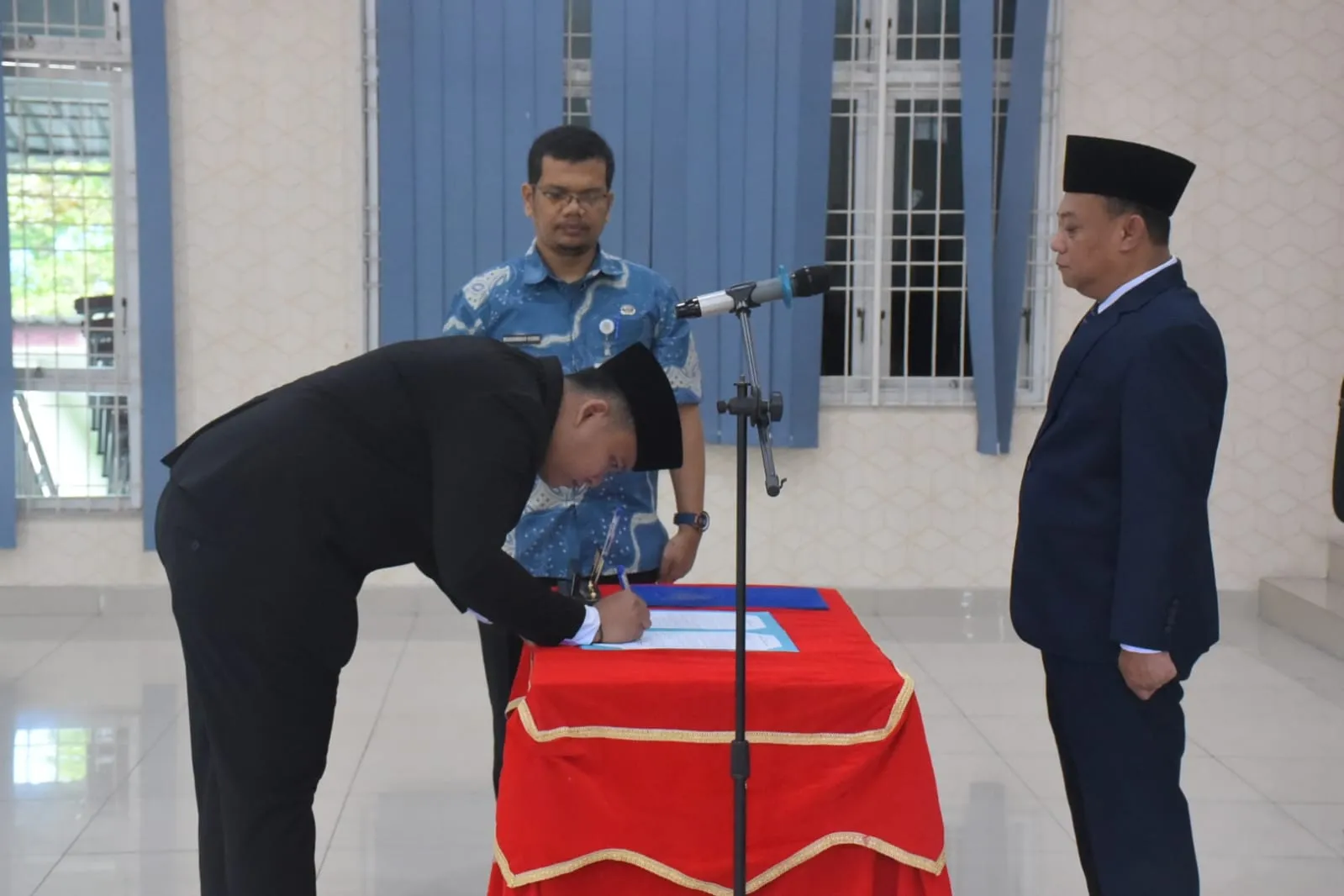 Tiga Kepala Seksi Dilantik, Sekda Deliserdang Tekankan Integritas dan Kinerja