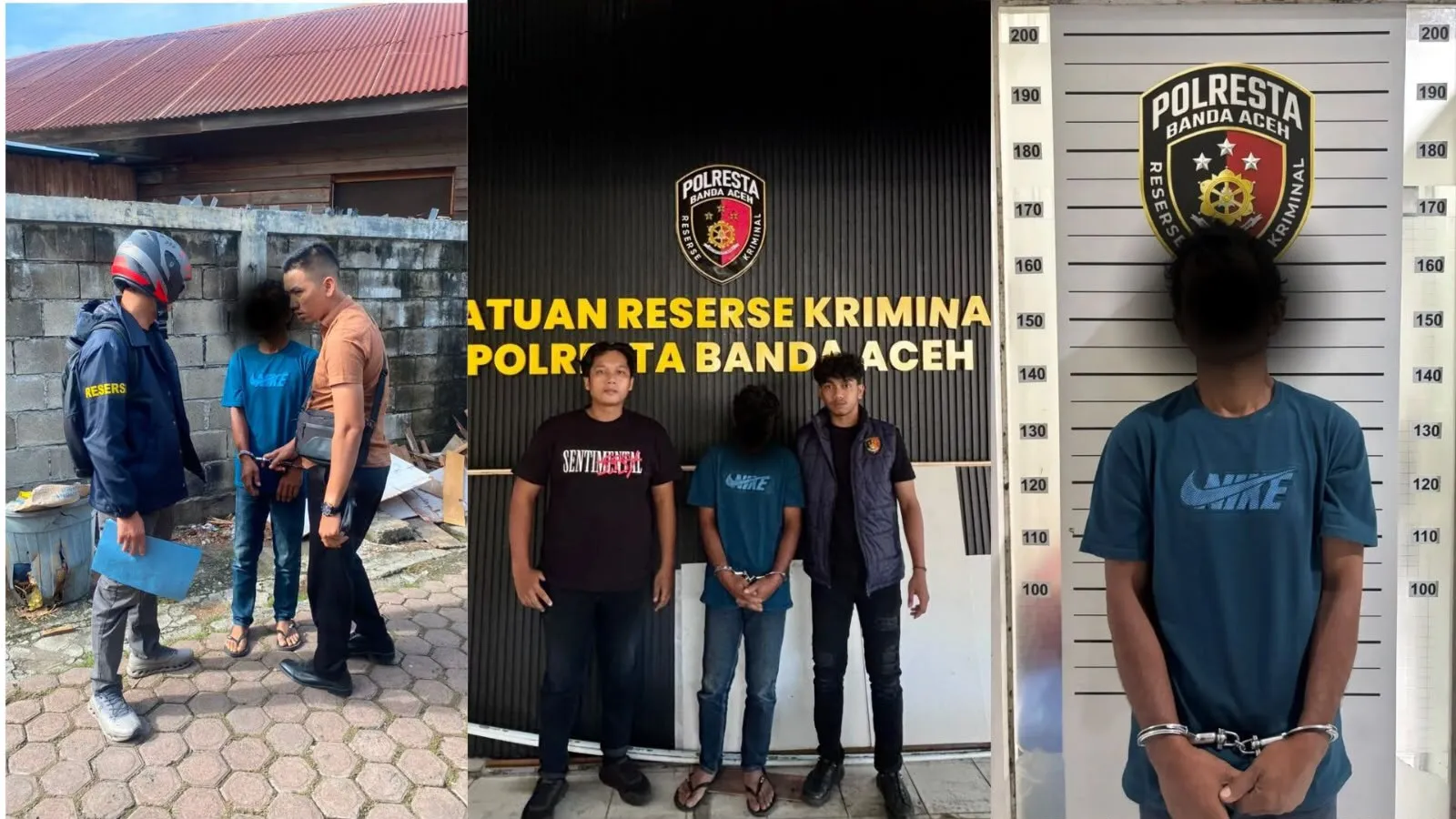Ancam Bunuh Istri dan Siram Air Keras, Pria di Banda Aceh Ditangkap