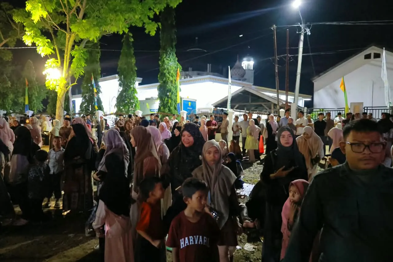 Malam Penutupan, Ribuan Masyarakat Saksikan Pengumuman Juara MTQ ke-35 Aceh Besar