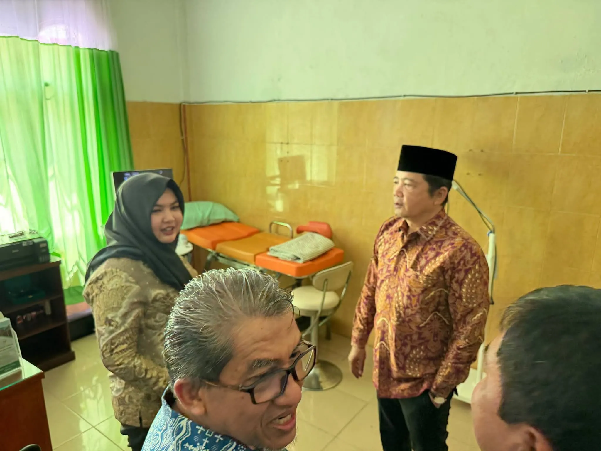 Pesan Penting Wakil Bupati Kepada Nakes di GO RSU Armina Madina