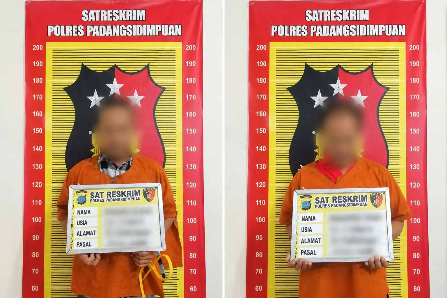 Bobol Rumah Pensiunan di Padangsidimpuan, Dua Pria Diciduk Resmob