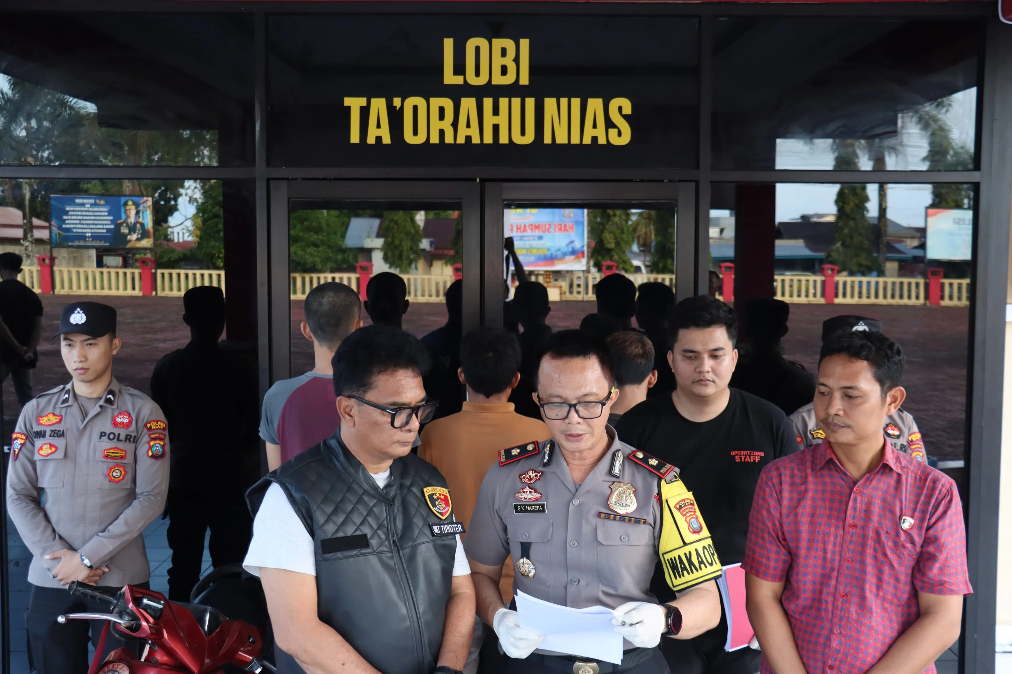 Polres Nias Ungkap Kasus Curanmor, 3 Pelaku Diamankan