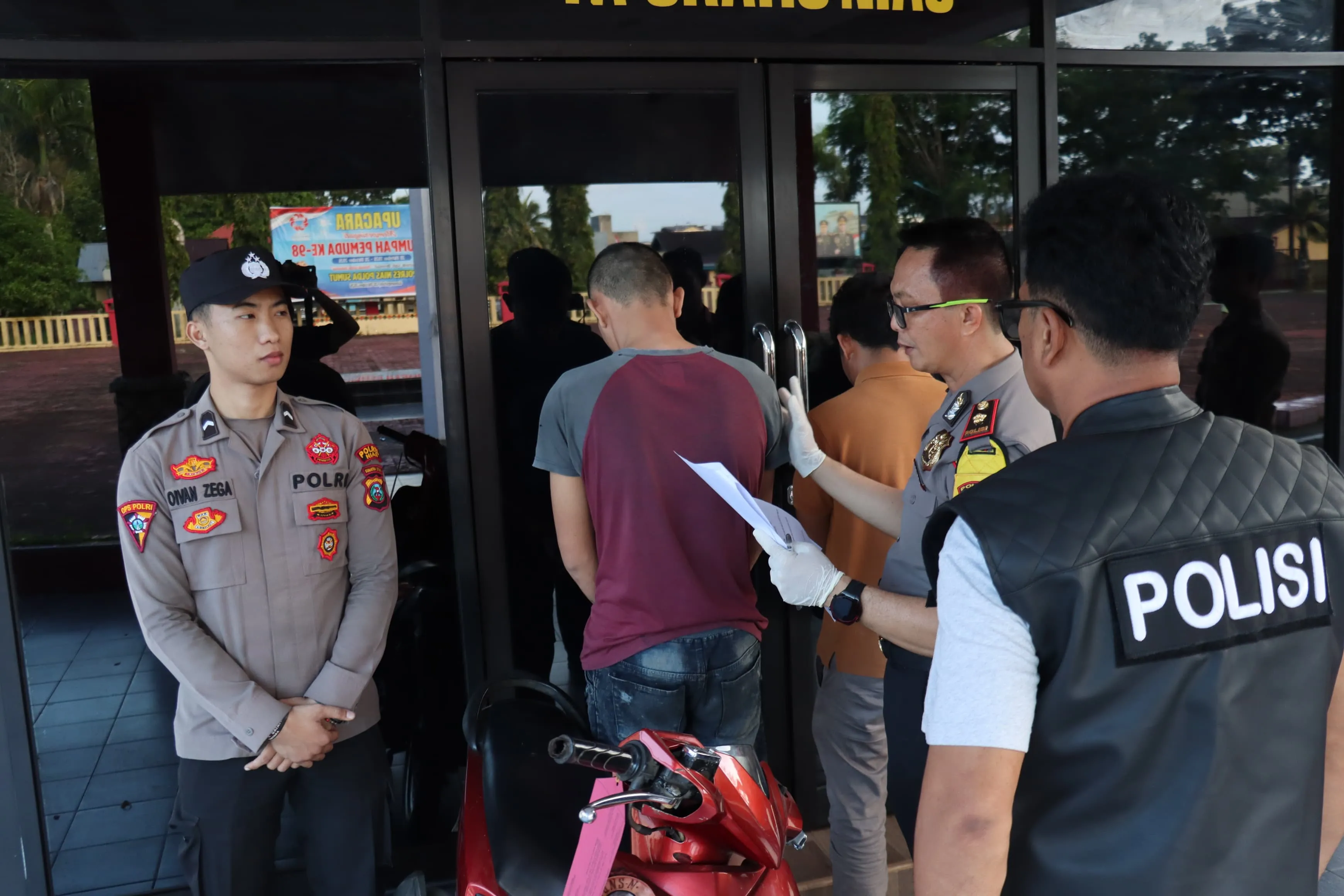 Polres Nias Ungkap Kasus Curanmor, 3 Pelaku Diamankan