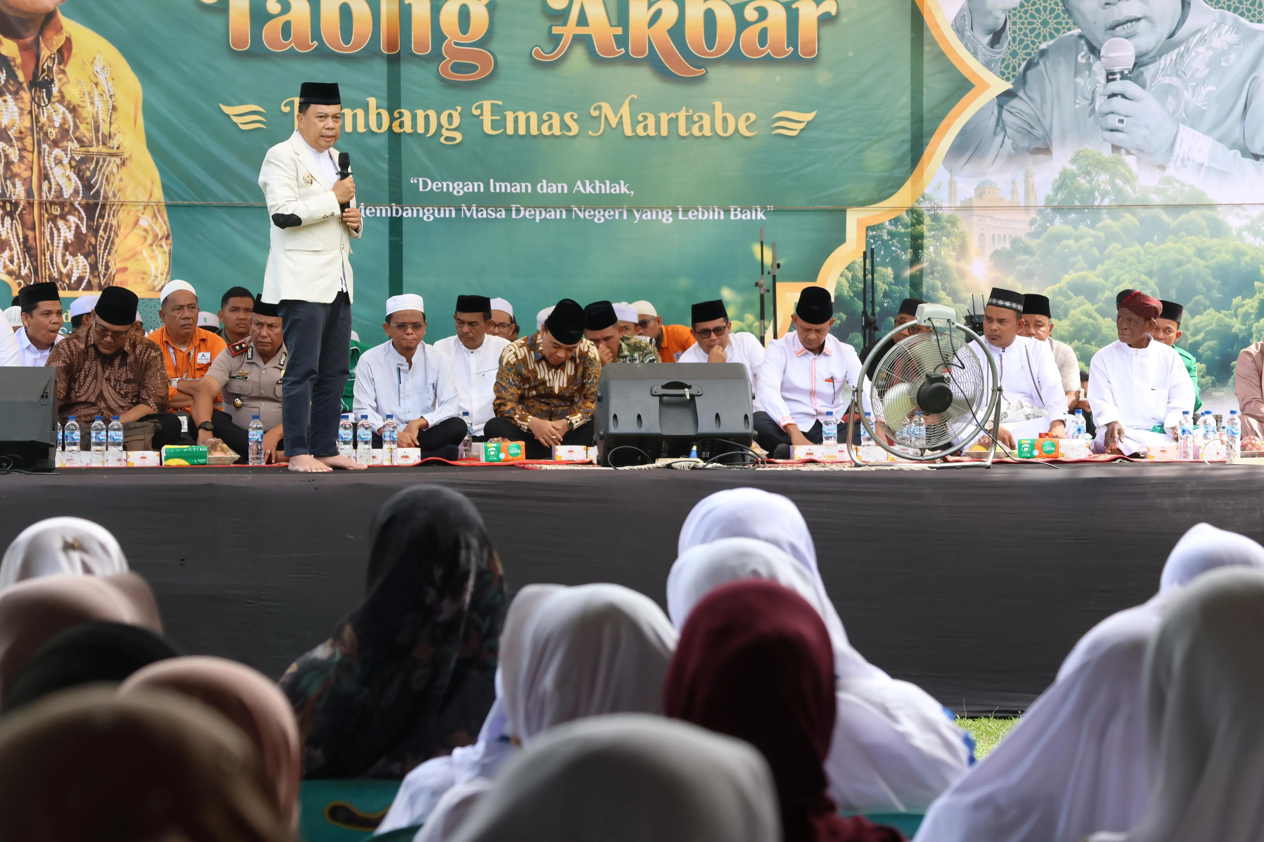 Pascabencana, Jafar Ajak Masyarakat Batangtoru Perkuat Persaudaraan dan Gotong Royong