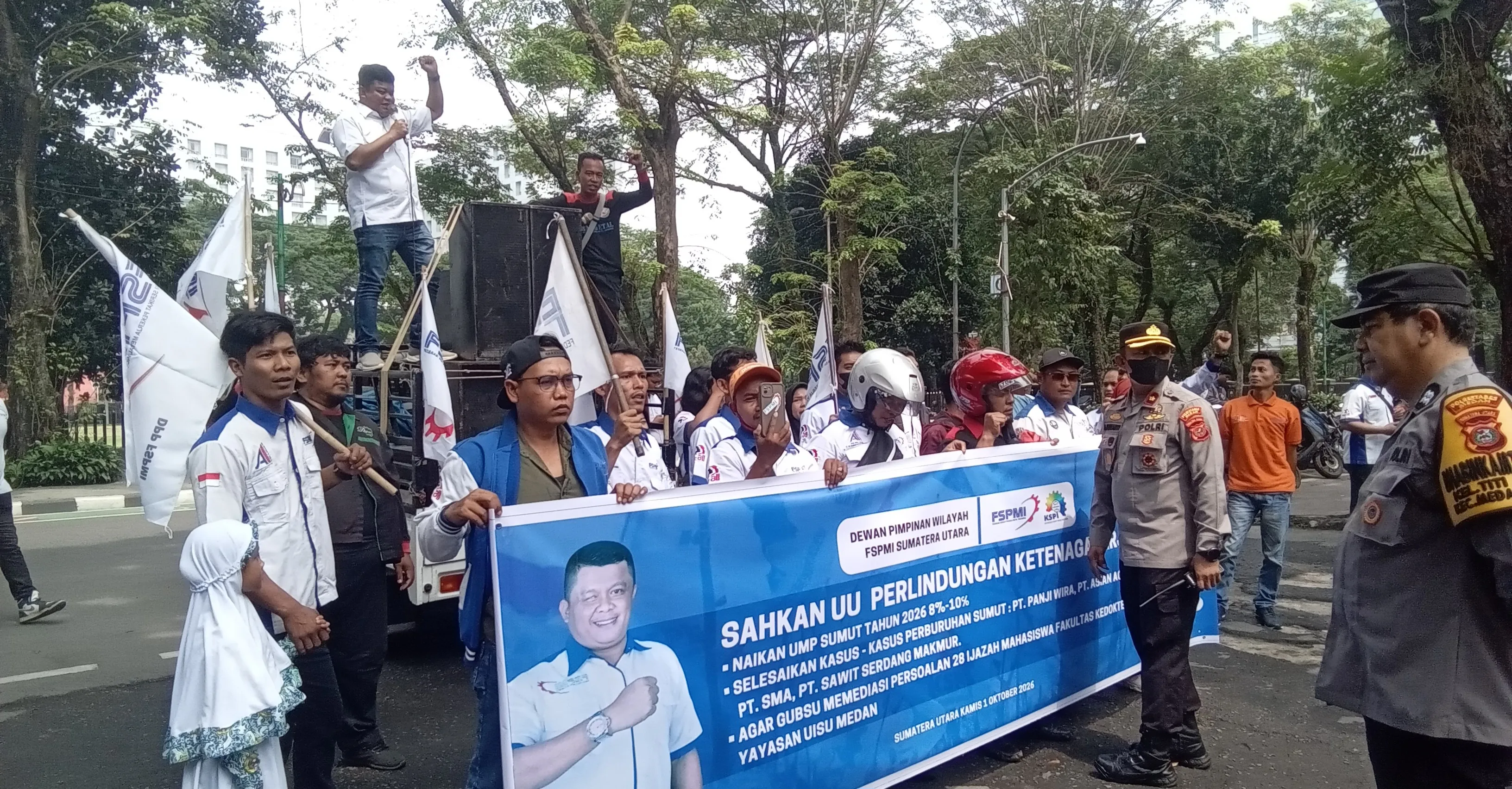 FSPMI Sumut Desak DPRD Dukung Pengesahan RUU Pelindungan Ketenagakerjaan