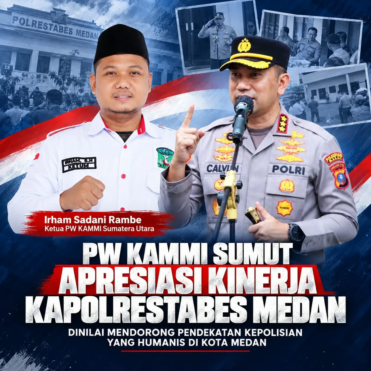 KAMMI Sumut Apresiasi Kinerja Kapolrestabes Medan