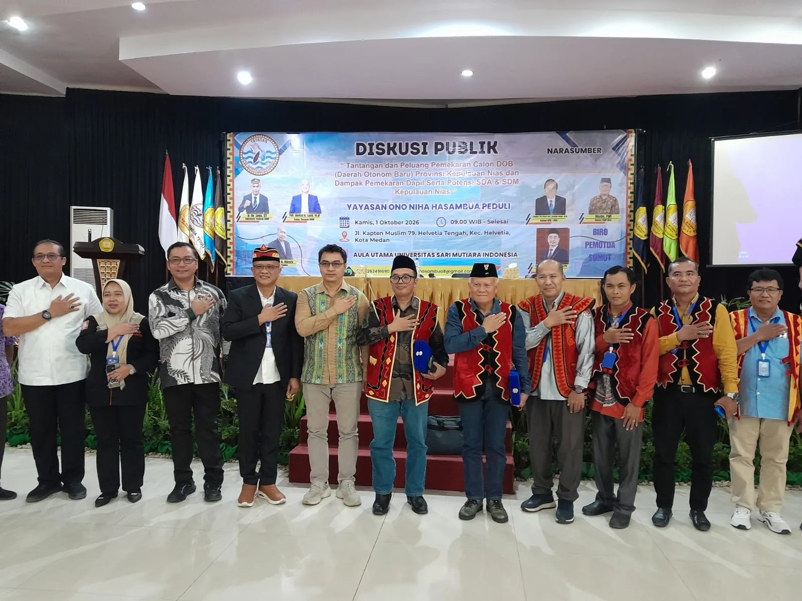 Yayasan Ono Niha Dukung Provinsi Kepulauan Nias