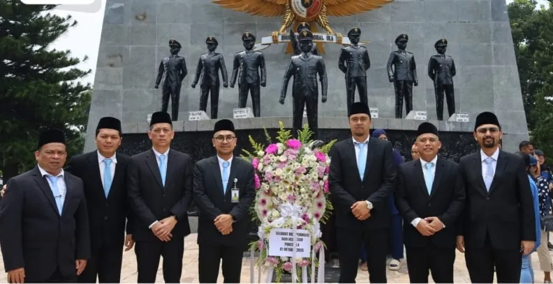Dirut Perumda Tirtanadi Ardian Surbakti Hadiri Upacara Hari Kesaktian Pancasila