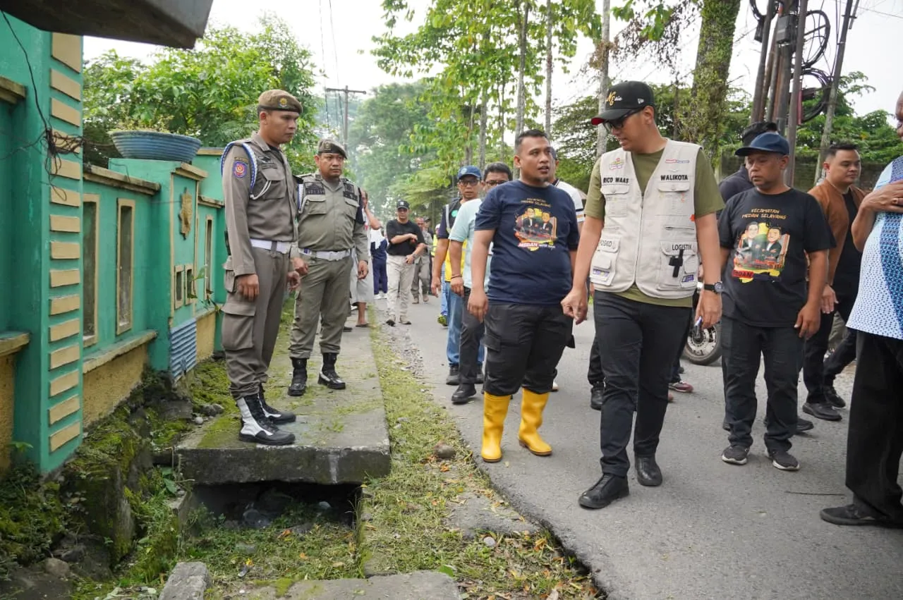 Sapa Warga di Beringin, Rico Waas Siapkan Solusi Banjir hingga 10.000 CCTV