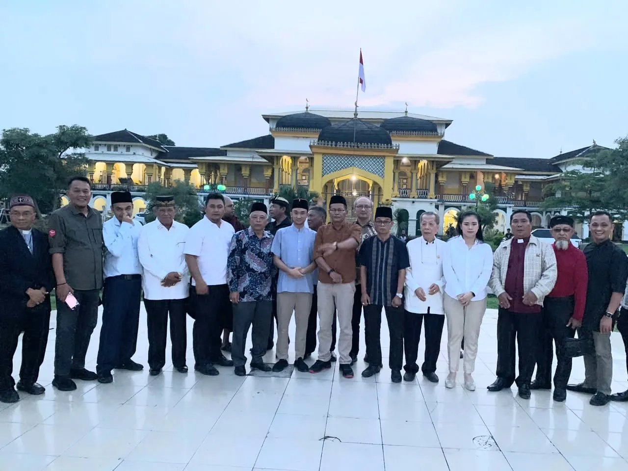 Silaturahmi Di Istana Maimun, FKN Sumut Perkuat Komitmen Merawat Keberagaman Dan Kerukunan