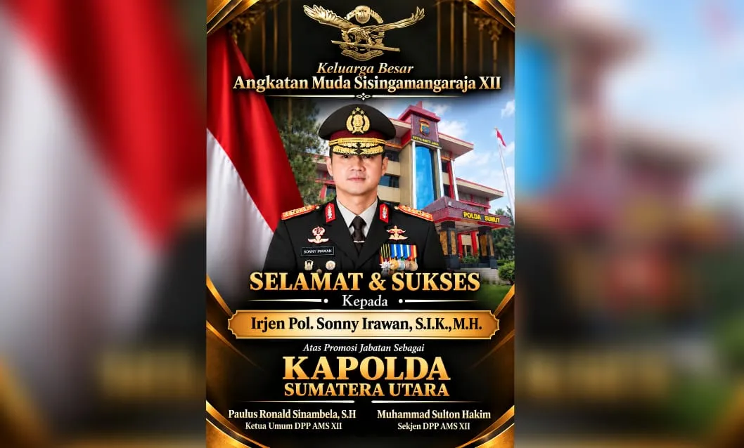 Paulus Sinambela Sambut Hangat Irjen Pol. Sonny Irawan sebagai Kapolda Sumut