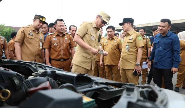 Bapenda Ikuti Apel Kendaraan Dinas Pemko Medan, Pastikan Aset Terawat dan Pajak Tertib