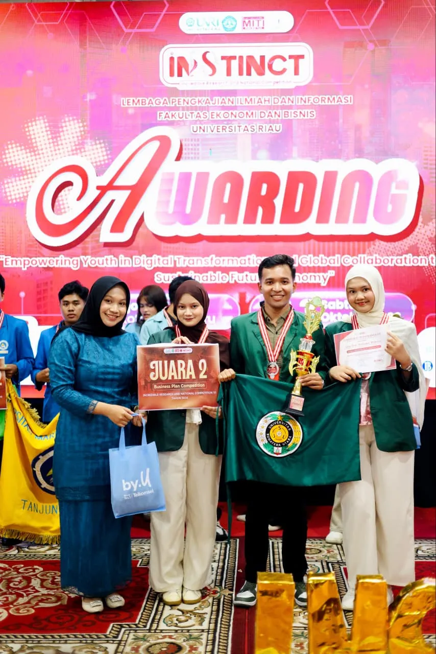 Mahasiswa Vokasi USU Raih Dua Prestasi Pada INSTINCT 10 Di Universitas Riau Tahun 2026