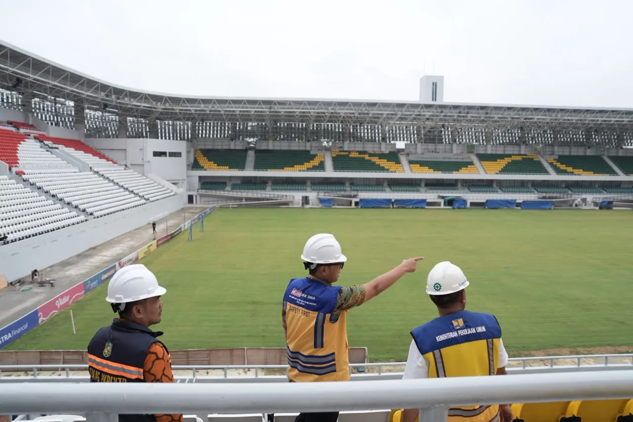 Rico Waas Kawal Penyelesaian Stadion Teladan, Sejumlah Bagian Masih Perlu Dibenahi