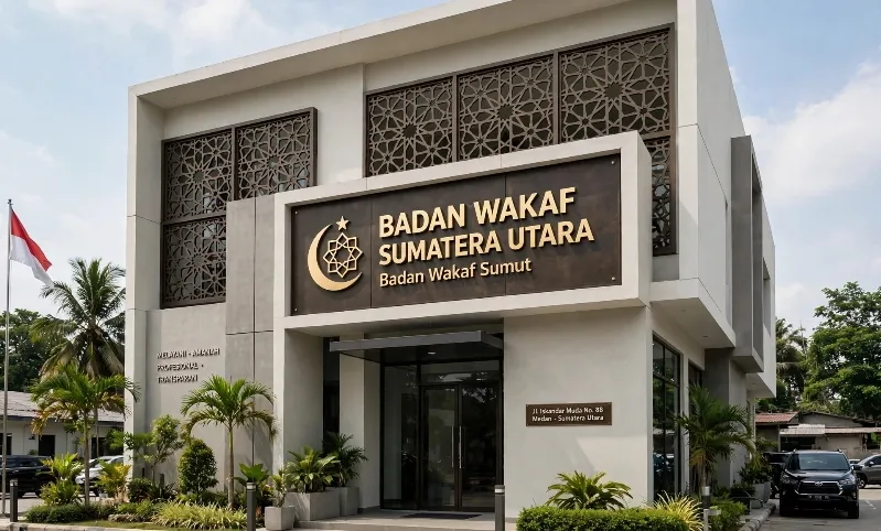 KUA Medan Polonia Minta BWI Sumut Tinjau Susunan Nazhir Wakaf Masjid Agung