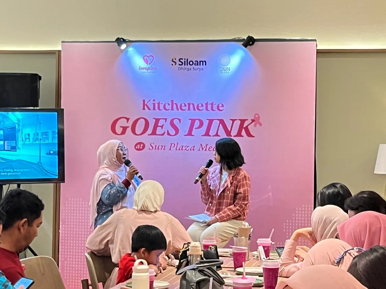Kitchenette Goes Pink Ajak Warga Medan Peduli Kanker Payudara